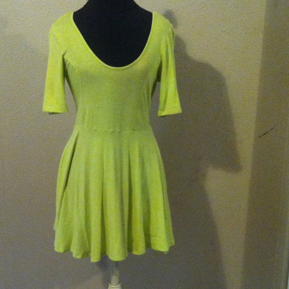 Green Tennis Inspired Dress