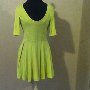 Green Tennis Inspired Dress