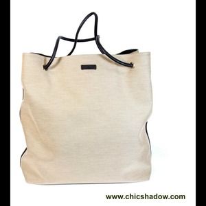 Gucci 257271-FWT5G Women’s Beige Canvas Tote