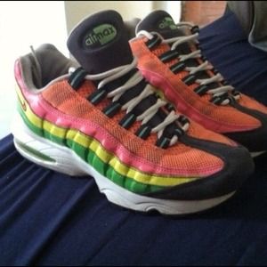 ❌Hold❌ AirMax with pink, green, yellow & orange