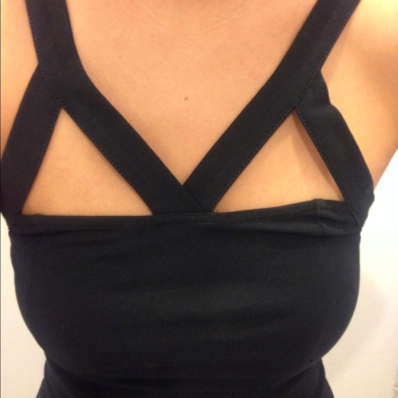 🚫 SOLD 🚫 TOPSHOP black bodycon mini dress - Picture 3 of 3