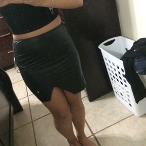 Black skirt