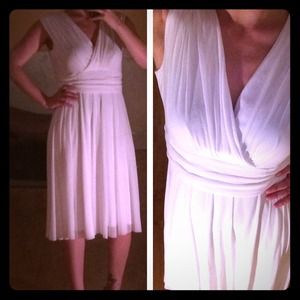 Elana Kattan White Boutique Dress XL