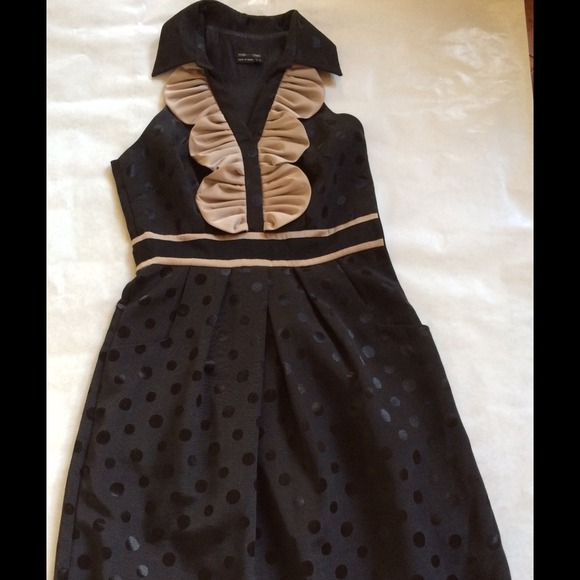 Max & Cleo dot on dot dress