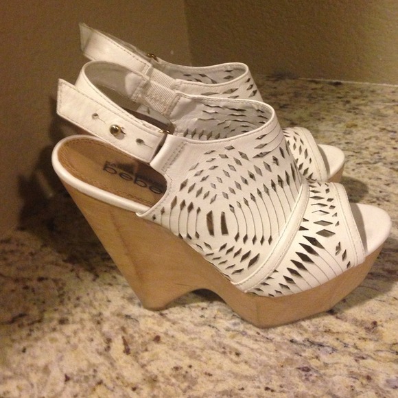 Bebe Kardashian Wedges 6
