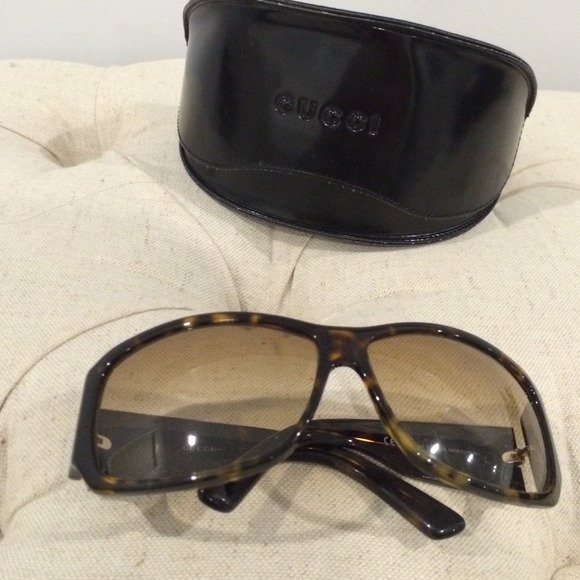 Authentic Gucci gg sunglasses tortoise gold brown - Picture 2 of 4