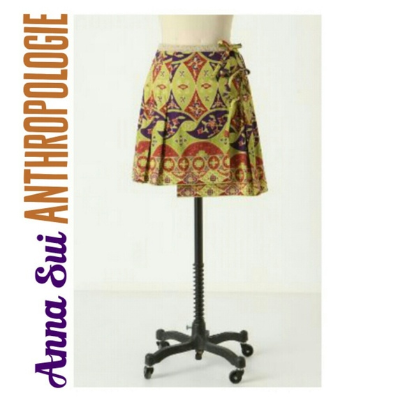 •SOLD• Anna Sui Threes A Charm Skirt - Picture 1 of 3
