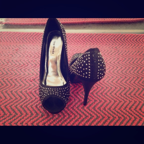 Studded Heels