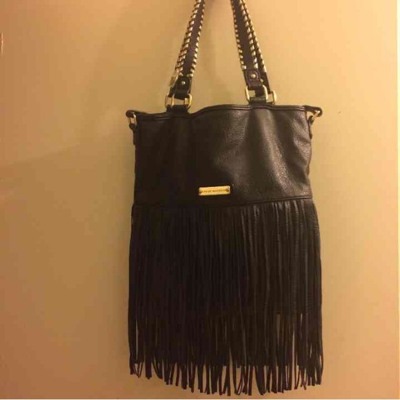 Black fringe purse(on hold)