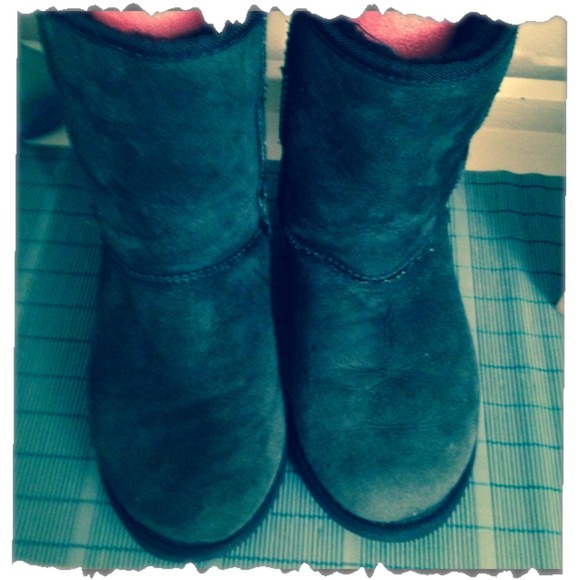 Blue-Gray UGGS W8 Great Condition RESERVED!!! - Picture 3 of 4