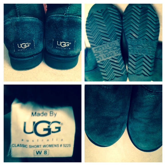 Blue-Gray UGGS W8 Great Condition RESERVED!!! - Picture 4 of 4