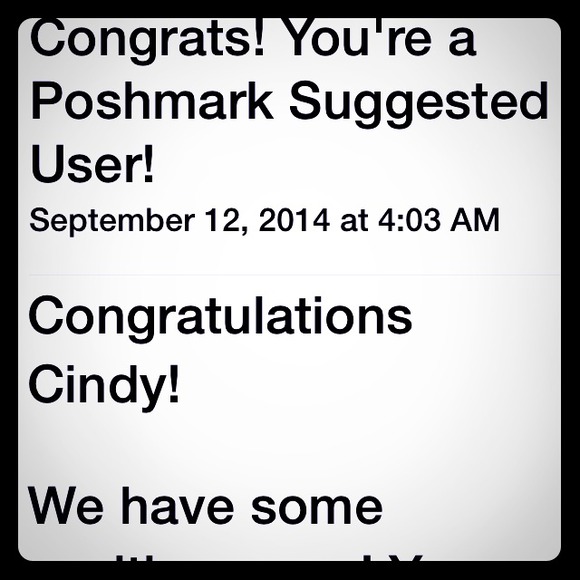 Yay 💥I'm a Suggested User💥💃💃💃