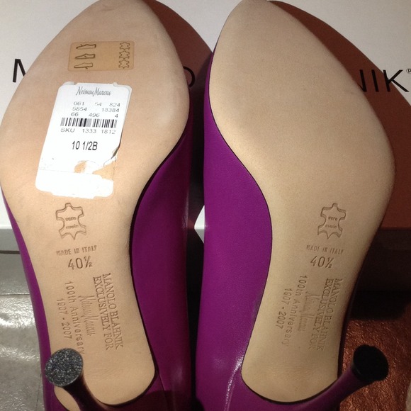 🎀SARMA Shoes Magenta New Size 40.5 US 10.5🎀 - Picture 4 of 4