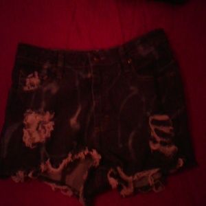 Denim Shorts Made By Yours Truly & Brand Is Lee Ri