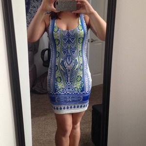 Patterned dress