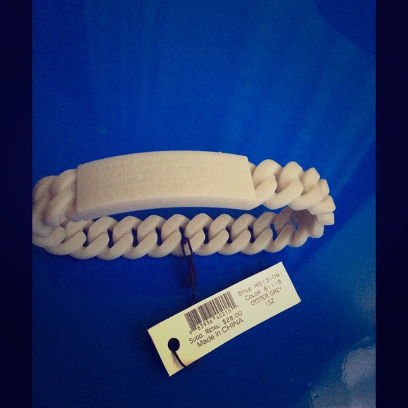 Marc Jacobs Jelly Bracelet (oyster gray)