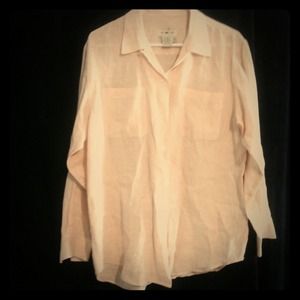 ⚡️Linen Button up Collared Shirt