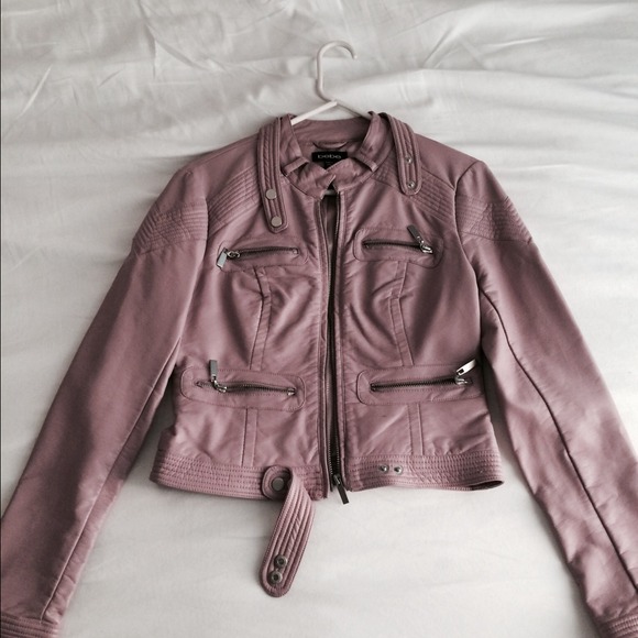 Bebe leather jacket