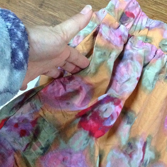 J. Crew flower print bubble skirt NWOT - Picture 3 of 4