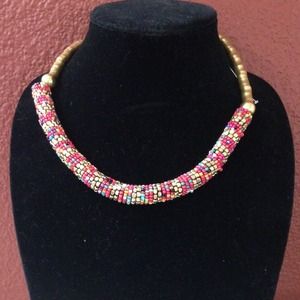 Multi colored necklace