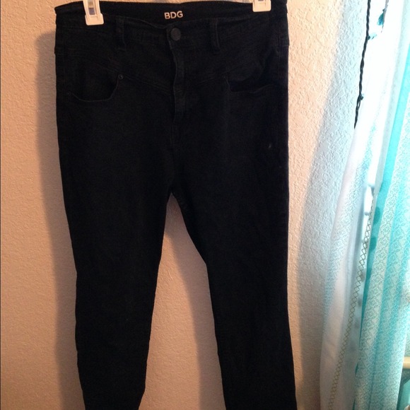 Black high waisted paints