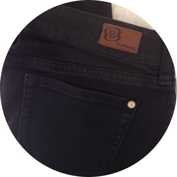 Bullhead Hermosa Super Skinny Black Jeans (Petite)