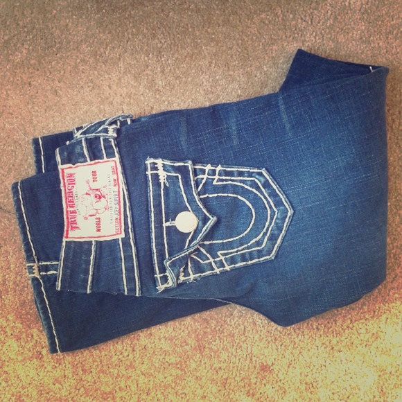 REDUCED😍 $72 True religion size 26 boot cut!