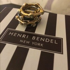 Henri bendel stackable rings