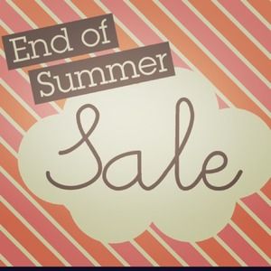 END OF SUMMER SALE :D