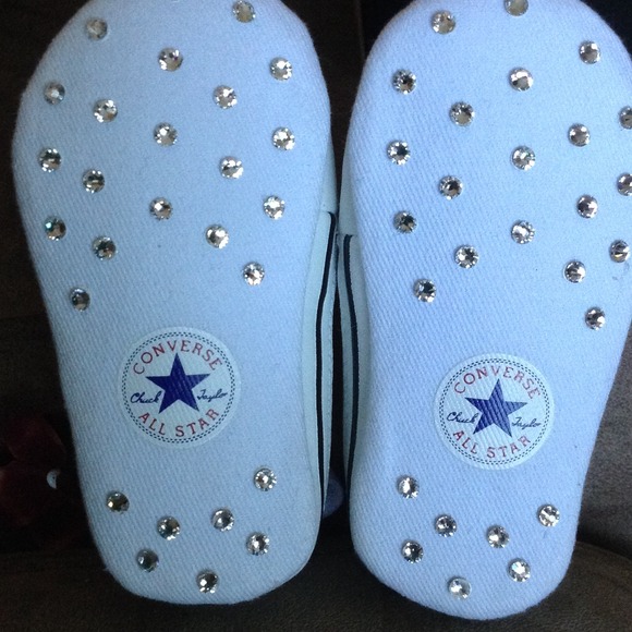 Swarovski Crystal Embellished Converse - Picture 2 of 4
