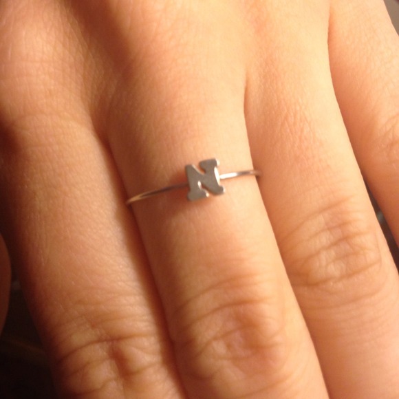 Real silver american apparel ring
