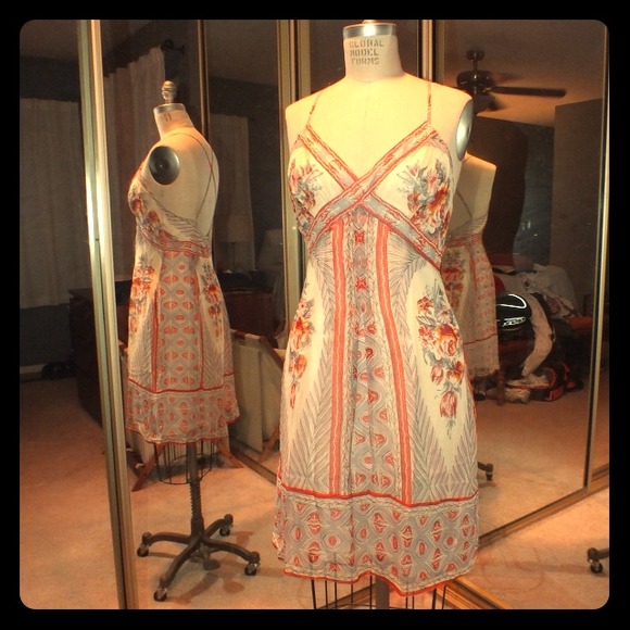 Super cute cross back summer dress!