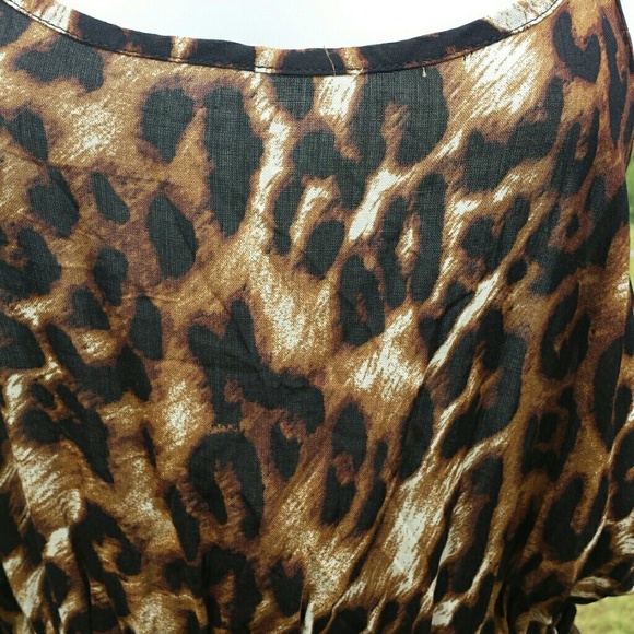 Sokd!!  Strappy animal print dress! - Picture 4 of 4