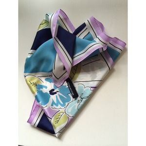 New Jones New York Silk Scarf.