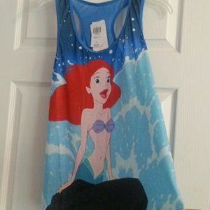 Disney Little Mermaid tank top