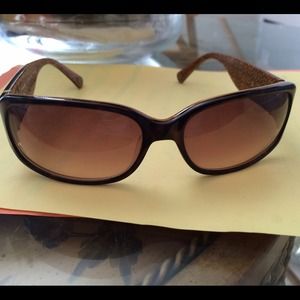 Authentic Coach sunglass with case