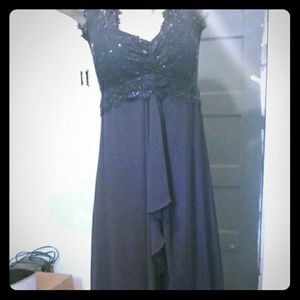 Navy Blue Formal Dress
