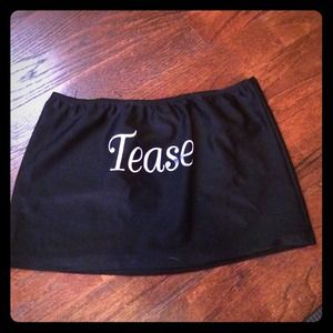 Super mini TEASE stripper skirt