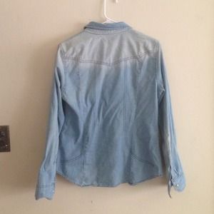 Zara Tops - Zara Jean Shirt Zara Tops - Zara Jean Shirt