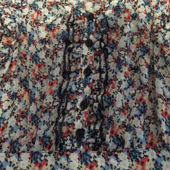 Sheer floral blouse - Picture 2 of 3