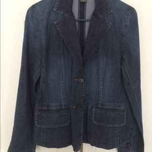 Banana Republic Denim Blazer