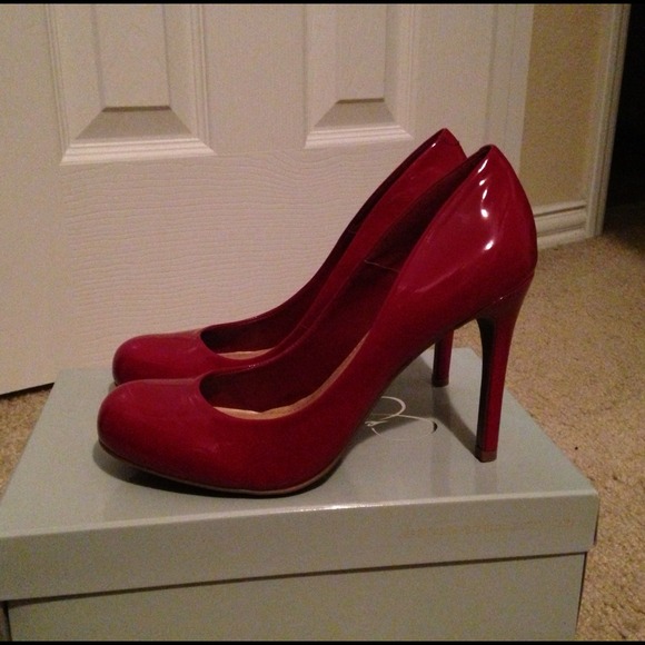 Candy Red Jessica Simpson Heels