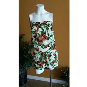 Sold--Mustard Seed Floral Dress