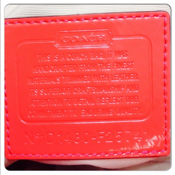 100% Authentic Coach Diaper Bag - Picture 3 of 4