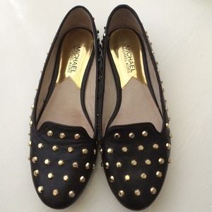 MK Ailee studded flats.