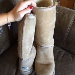 Tall sand Uggs