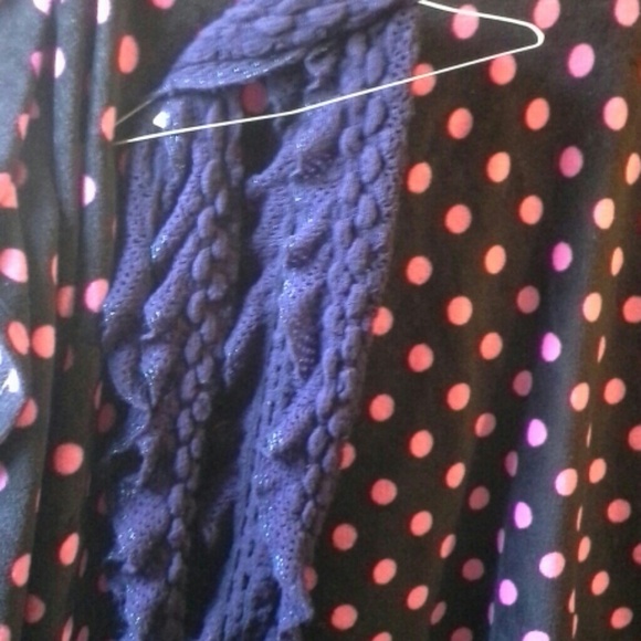 Blue scarf