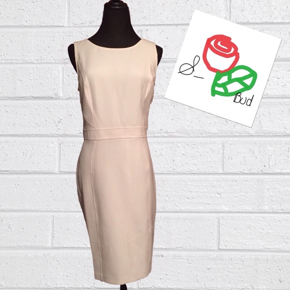 9 & CO Dresses & Skirts - ⭐️BRAND NEW⭐️Beige Colored Dress