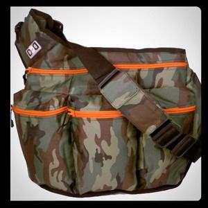 Diaper dudes camo diaper bag