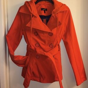 Orange coat